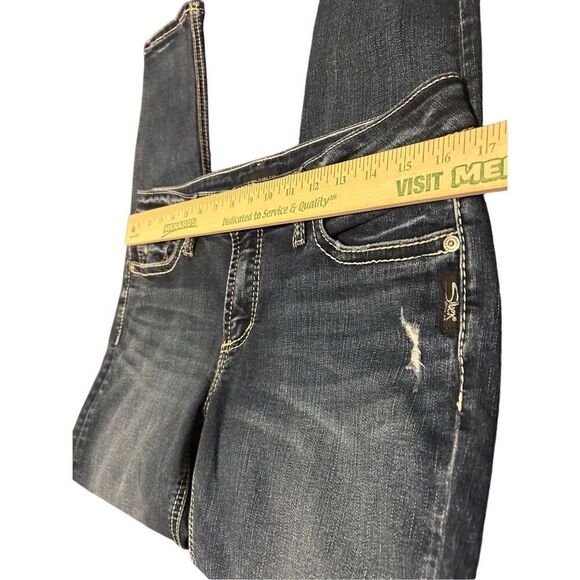 Silver Jeans Co Suki Skinny Blue Jeans Women’s Size 30W/29L - Picture 13 of 14